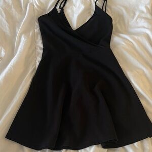 Elegant Black Women's Dress
